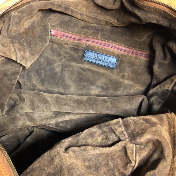 GoldenBleu Leather Large Bag - Picture 11 of 12